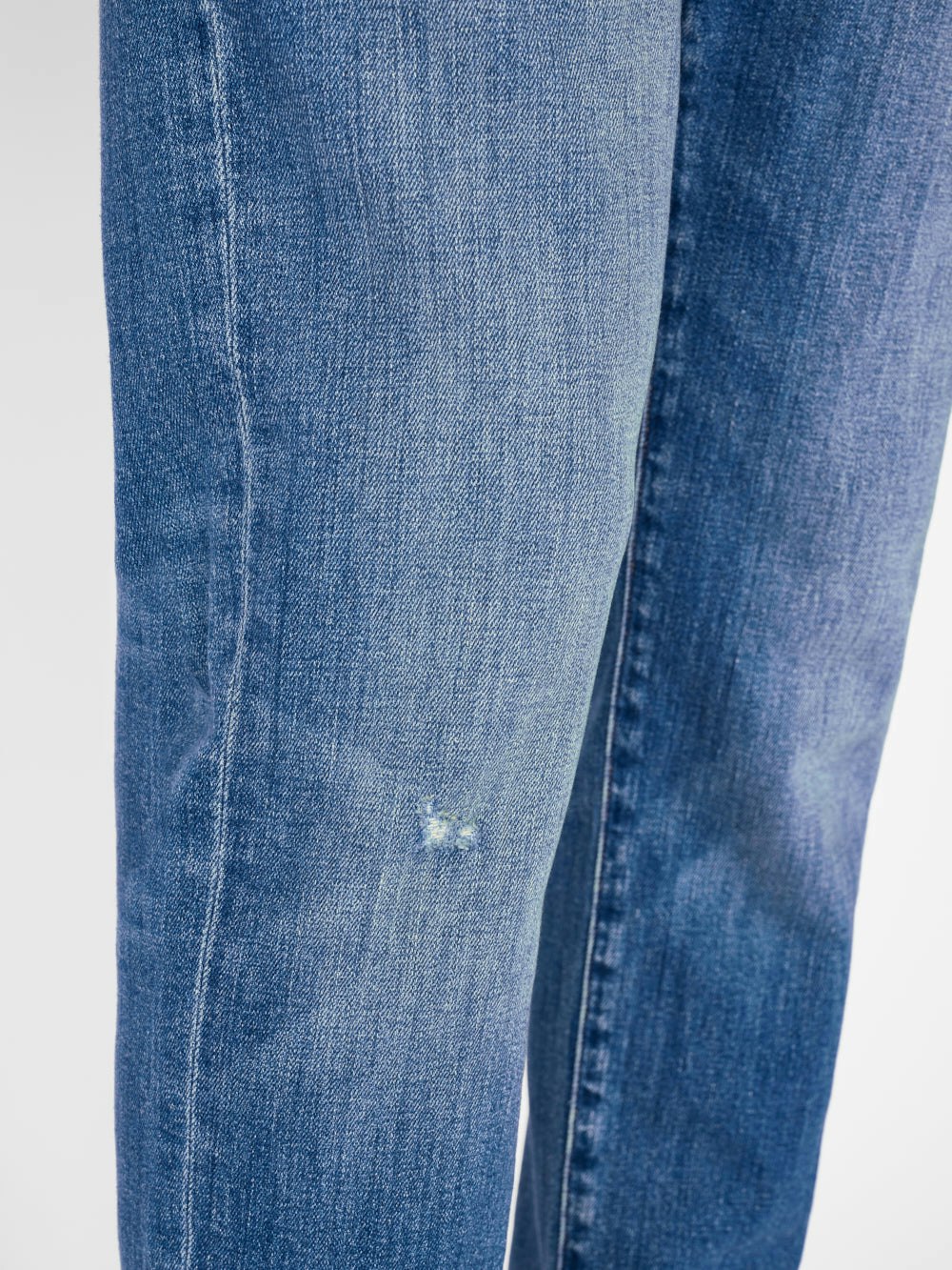 jeans front destruction view